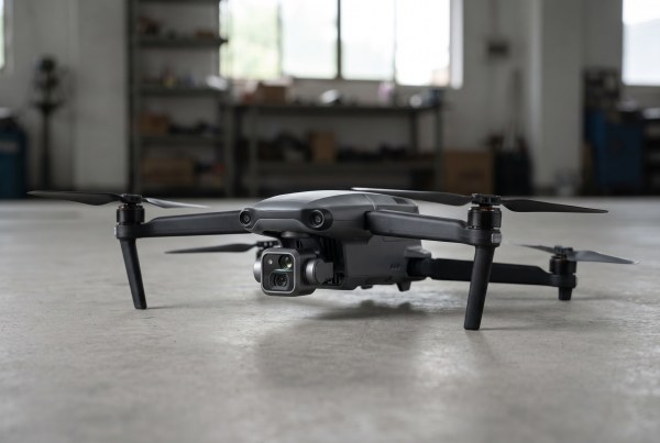 ภาพประกอบกราฟิกจำลองอากาศยานไร้คนขับ Autel Robotics EVO Max 4N สีเทาเข้มแบบ 4 ใบพัด พร้อมโมดูลกล้องกิมบาล ไม่ใช่ภาพถ่ายตัวเครื่องจริงสำหรับขาย